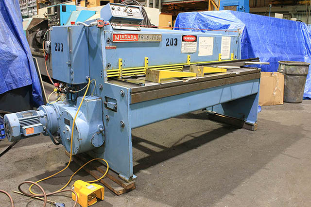 10 GA x 6' NIAGARA ... SHEET METAL SHEAR